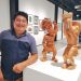 ESCULTOR MAYA DE TIHOSUCO (JO’TSUC) EXPONE SUS PRIMERAS PIEZAS DE ARTE