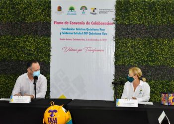 FIRMA DIF QUINTANA ROO CONVENIO DE COLABORACIÓN CON FUNDACIÓN TELETÓN