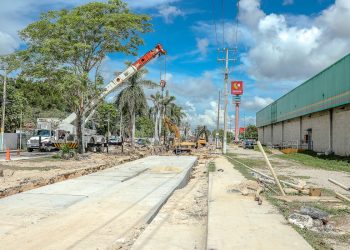 EL CANAL PLUVIAL DE LA AVENIDA ERICK PAOLO MARTÍNEZ ATENDERÁ DEMANDA AÑEJA DE MILES DE FAMILIAS CHETUMALEÑAS