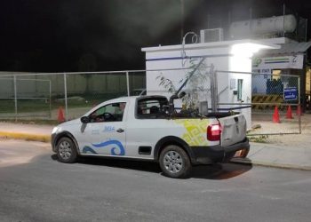 AVANZAN TRABAJOS DE FUMIGACIÓN CONTRA EL DENGUE EN ISLA MUJERES
