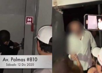 AUTORIDADES DESALOJAN FIESTA DE 100 PERSONAS EN CDMX