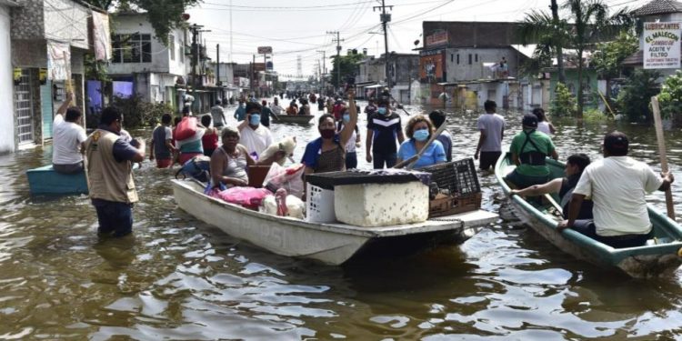 CONTINÚA AVANCE DEL CENSO POR INUNDACIONES EN TABASCO