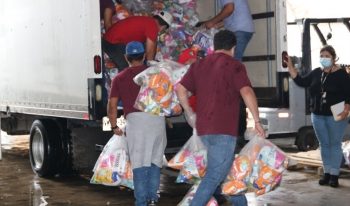 DISPERSA DIF TABASCO 19 TONELADAS DE VÍVERES A JONUTA Y CENTRO