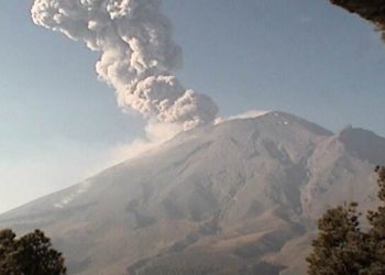EL VOLCÁN POPOCATÉPETL REGISTRA EXPLOSIÓN