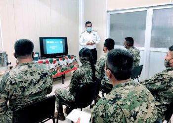 IMPARTE PREVENCIÓN DEL DELITO DIVERSOS CURSOS EN MATERIA DE SEGURIDAD EN ISLA MUJERES