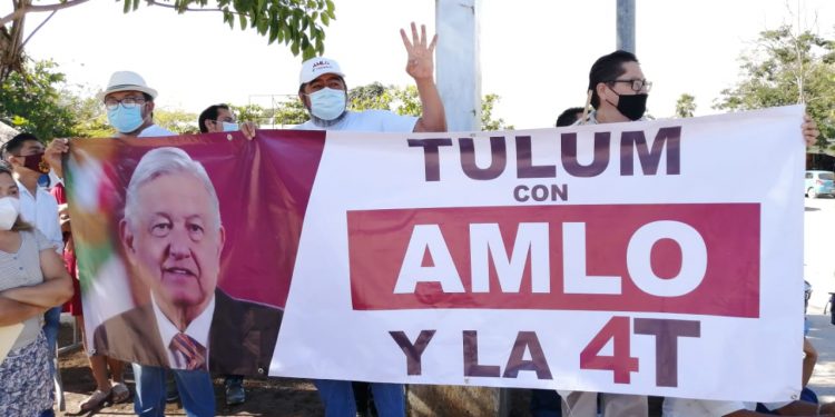 AMLO CUENTA CON EL RESPALDO DE TULUM