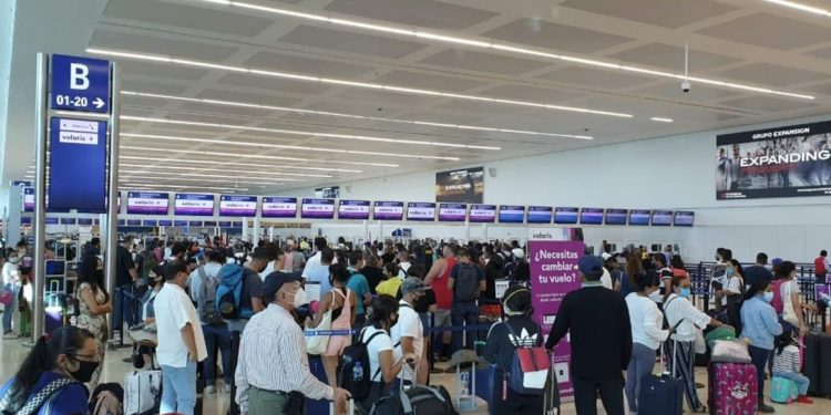 CASI 500 OPERACIONES EN AEROPUERTO DE CANCÚN