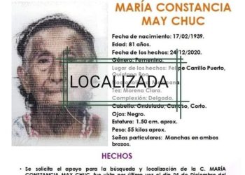ENCUENTRAN CUERPO DE UNA ANCIANA QUE SE EXTRAVIÓ EN LA COMUNIDAD DE POLYUC