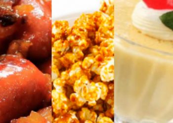 TRES SNACK PARA UNA TARDE DE DOMINGO