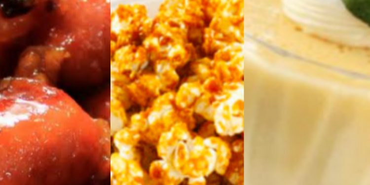 TRES SNACK PARA UNA TARDE DE DOMINGO