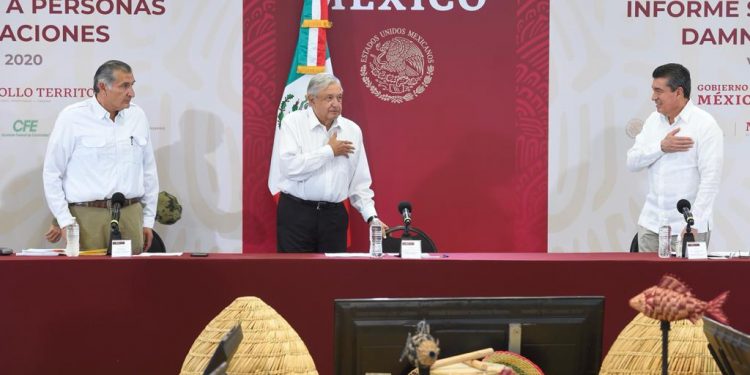 INVERSIÓN FEDERAL DE 18 MIL MDP EN APOYO A DAMNIFICADOS DE TABASCO Y CHIAPAS, ANUNCIA PRESIDENTE EN VILLAHERMOSA
