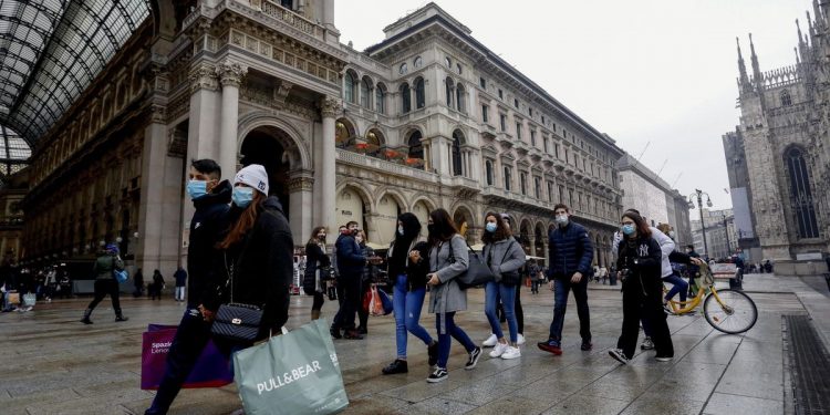 ITALIA COMIENZA HOY SU CONFINAMIENTO POR NAVIDAD