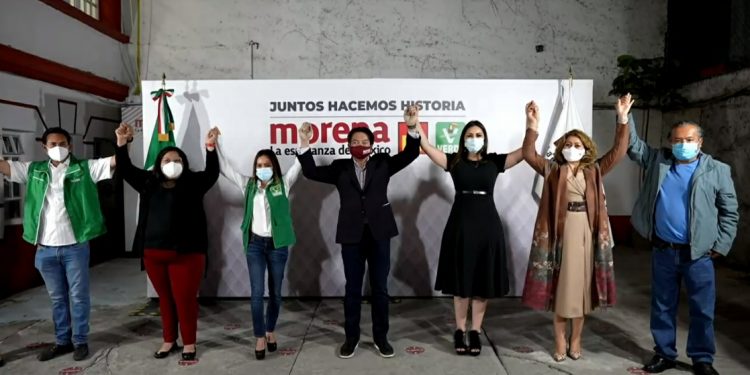 MORENA Y PARTIDOS DEL TRABAJO Y ECOLOGISTA SE ALÍAN PARA COMICIOS EN MÉXICO