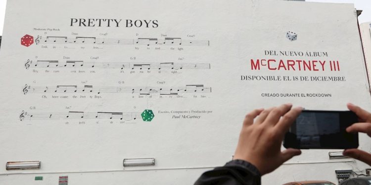 PAUL MCCARTNEY ELIGE LAS PAREDES DE MÉXICO PARA PROMOCIONAR SU NUEVO DISCO