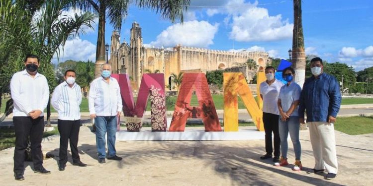 RECORREN MANÍ, NUEVO PUEBLO MÁGICO, TITULARES DE SECTUR Y SEFOTUR