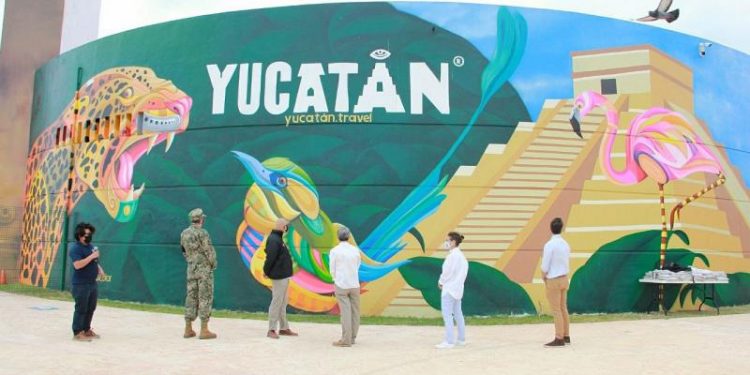 SEFOTUR ENTREGA CERTIFICADOS DE CALIDAD TURÍSTICA EN PROGRESO Y PRESENTA MURAL «YUCATÁN ES COLOR»
