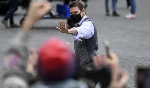 TOM CRUISE EXPLOTA EN EL RODAJE DE «MISSION IMPOSSIBLE» POR MEDIDAS ANTICOVID