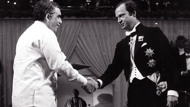 UN DÍA COMO HOY DE 1982 GARCÍA MÁRQUEZ GANA PREMIO NOBEL