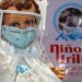 UN NIÑO DIOS CON CUBREBOCAS PARA CONCIENCIAR A LOS MEXICANOS MÁS DEVOTOS