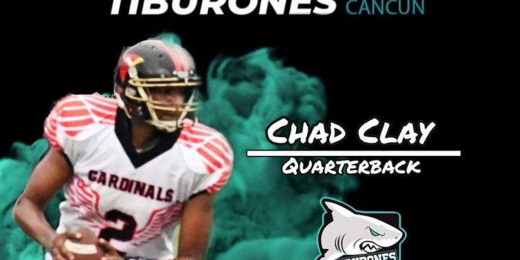 CHAD CLAY ES ANUNCIADO COMO REFUERZO DE TIBURONES DE CANCÚN
