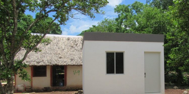 CONSTRUYEN EN JOSÉ MARÍA MORELOS DORMITORIOS QUE PUEDEN SER USADOS COMO REFUGIO