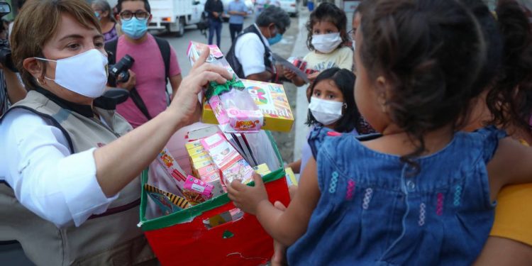 GOBIERNO DE SOLIDARIDAD DISTRIBUYE JUGUETES A NIÑOS EN SITUACIÓN VULNERABLE