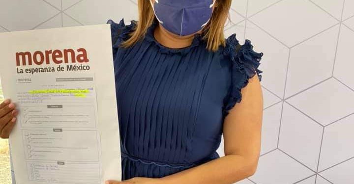 SUSANA GONZÁLEZ SE REGISTRA PARA UNA DIPUTACIÓN FEDERAL POR MORENA