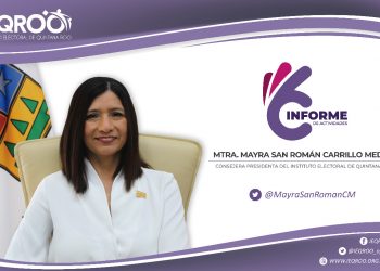 RINDE MAYRA SAN ROMÁN SU INFORME DE LABORES