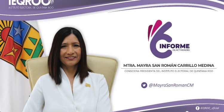 RINDE MAYRA SAN ROMÁN SU INFORME DE LABORES