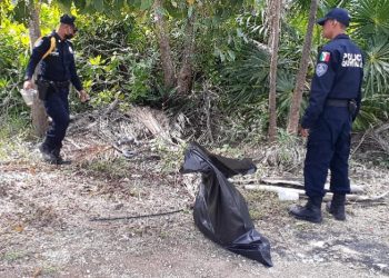 POLICÍAS PARTICIPAN EN LIMPIEZA DE LA ZONA TURÍSTICA DE TULUM