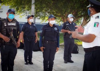 RECONOCE GOBIERNO DE LAURA BERISTAIN A POLICÍAS MUNICIPALES