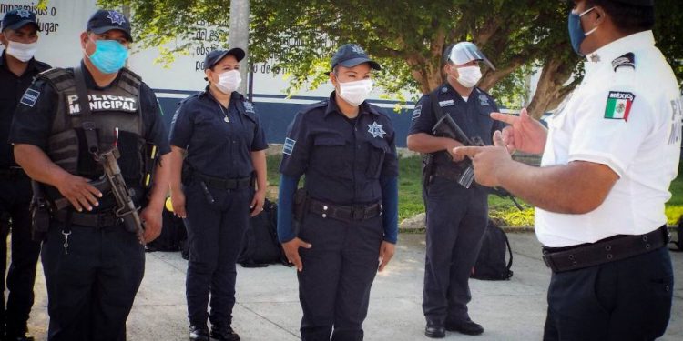 RECONOCE GOBIERNO DE LAURA BERISTAIN A POLICÍAS MUNICIPALES