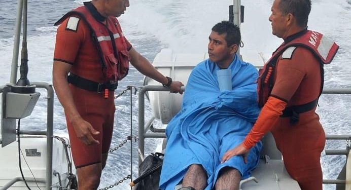 RESCATA LA SEMAR A BUZO EXTRAVIADO EN LA ISLA DE COZUMEL