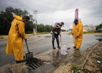 GOBIERNO MUNICIPAL REALIZA TRABAJOS PREVENTIVOS POR LLUVIAS