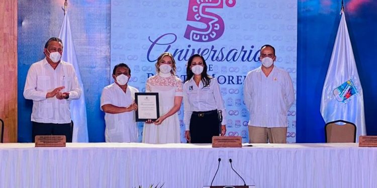 SESIÓN SOLEMNE POR ANIVERSARIO DEL MUNICIPIO PUERTO MORELOS