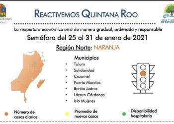 REGRESA LA ZONA NORTE AL COLOR NARANJA