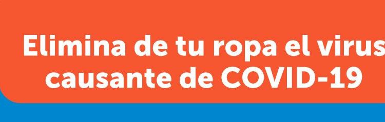 ¿MI ROPA PUEDE CONTAMINARSE CON EL VIRUS SARS-COV-2?