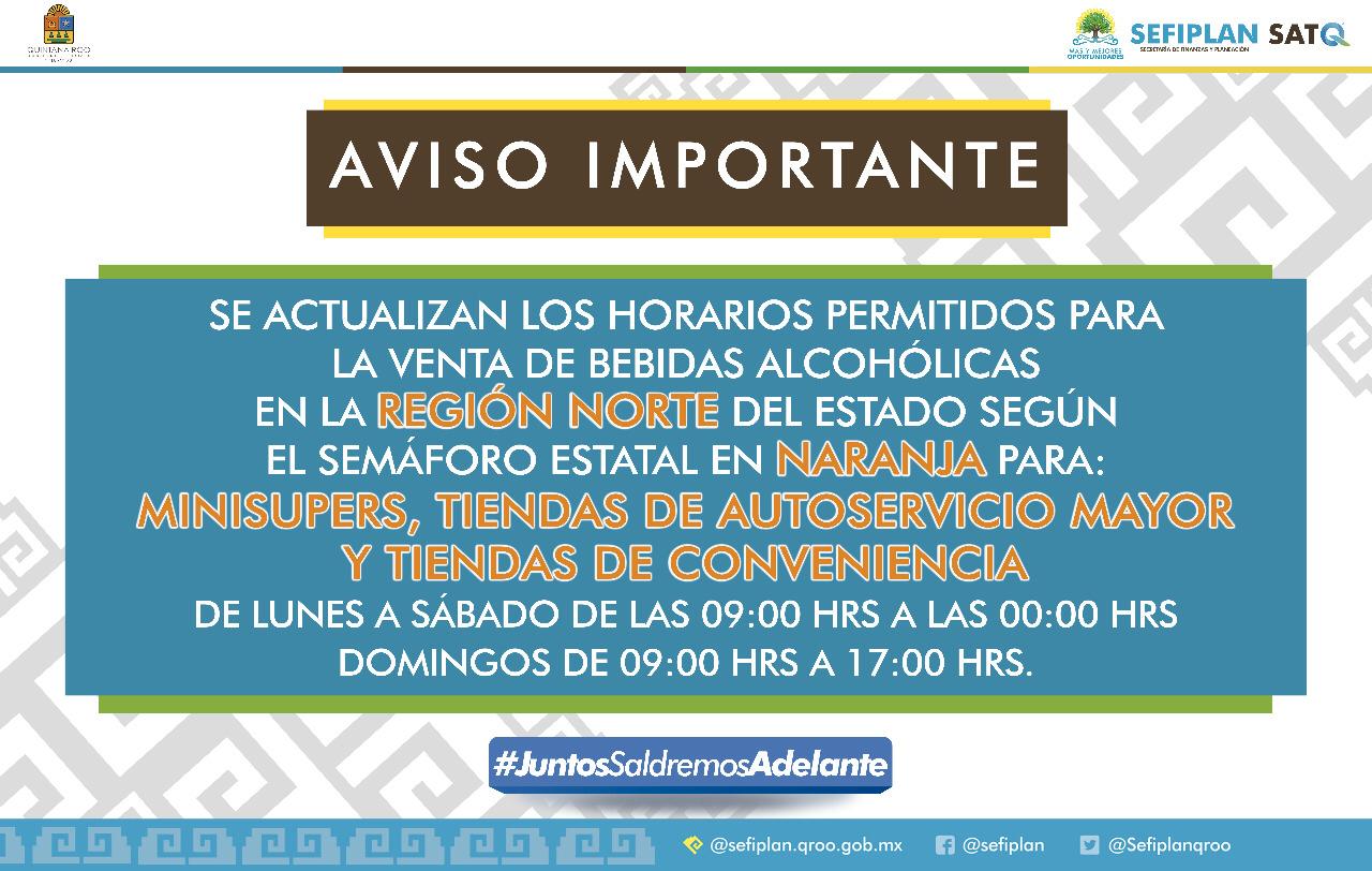 SE MODIFICAN HORARIOS DE VENTA DE ALCOHOL Poder y Crítica