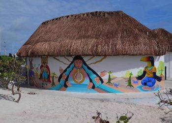 LE DAN MÁS BELLEZA A PLAYA DELFINES