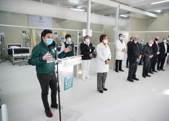 HABILITAN CENTRO DE ATENCIÓN TEMPORAL EN NAUCALPAN, ESTADO DE MÉXICO, PARA CONVALECIENTES DE COVID-19