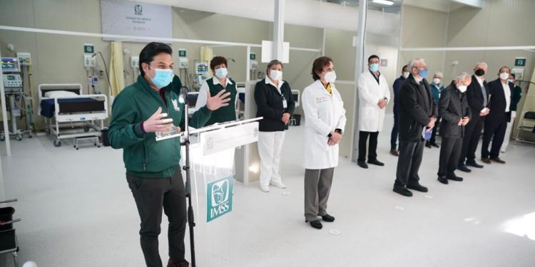 HABILITAN CENTRO DE ATENCIÓN TEMPORAL EN NAUCALPAN, ESTADO DE MÉXICO, PARA CONVALECIENTES DE COVID-19