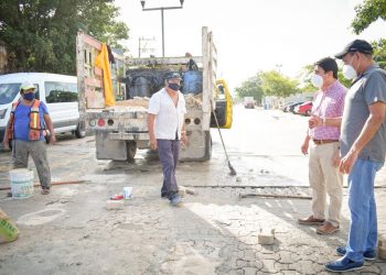 GOBIERNO DE TULUM MEJORA IMAGEN DEL PRIMER CUADRO DE LA CIUDAD EN TULUM