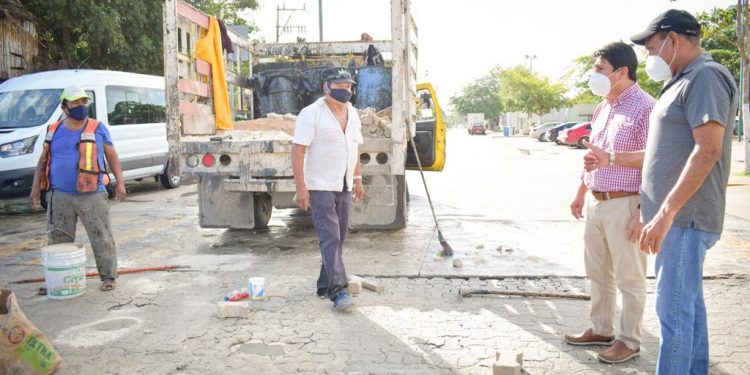 GOBIERNO DE TULUM MEJORA IMAGEN DEL PRIMER CUADRO DE LA CIUDAD EN TULUM