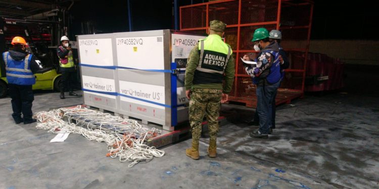 ARRIBA A MÉXICO CARGAMENTO CON ANTÍGENO DE ASTRAZENECA PARA PRODUCCIÓN DE VACUNA CONTRA COVID-19