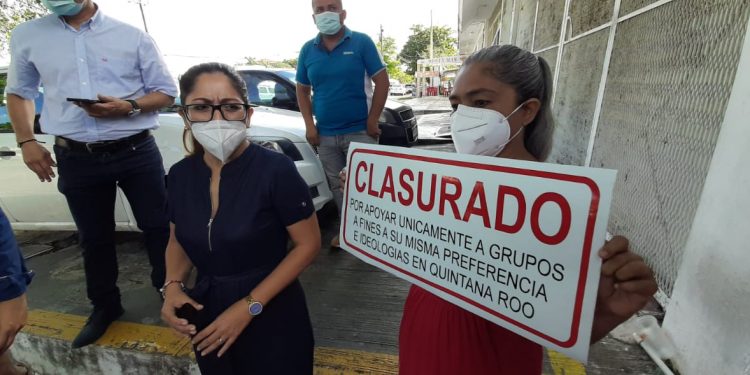 CLAUSURA SIMBÓLICA DE LA COMISIÓN DE LOS DERECHOS HUMANOS DE QUINTANA ROO