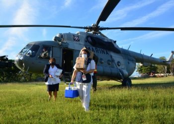 CONSOLIDA LA MARINA ACCIONES PARA LA VACUNACIÓN EN CAMPECHE