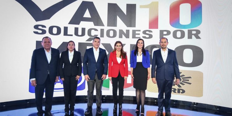 PAN, PRI, PRD Y SOCIEDAD CIVIL PRESENTAN 10 SOLUCIONES POR MÉXICO