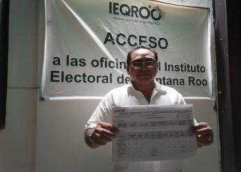ERICK ESTRELLA SE REGISTRA COMO ASPIRANTE A LA CANDIDATURA INDEPENDIENTE POR BENITO JUÁREZ