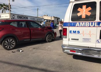 TRES LESIONADOS EN ACCIDENTE DE TRÁNSITO