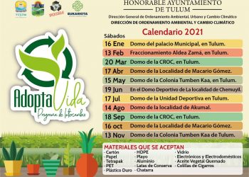 MANTIENE VÍCTOR MAS, PROGRAMAS DE REÚSO DE MATERIALES ESTE 2021